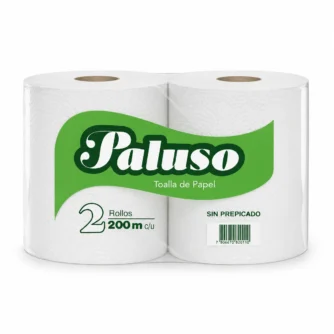 Toalla Papel Paluso Continua 2×200 mts