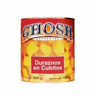 Durazno en cubitos - Ghosh - 3kg